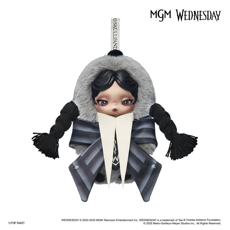 SKULLPANDA x Wednesday Plush pendant