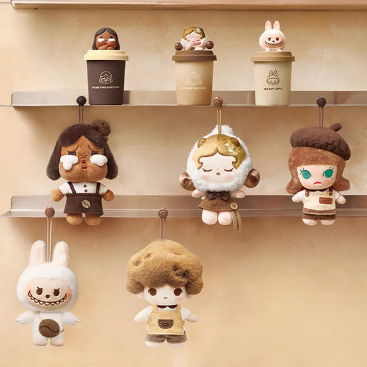 POP Bean Coffee Factory Series plush pendant