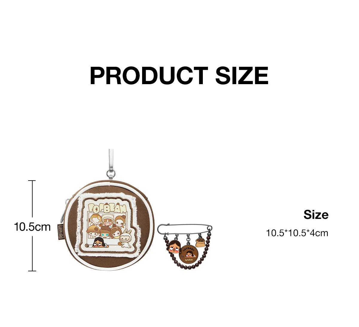 Coffee Factory Perforated Handbag