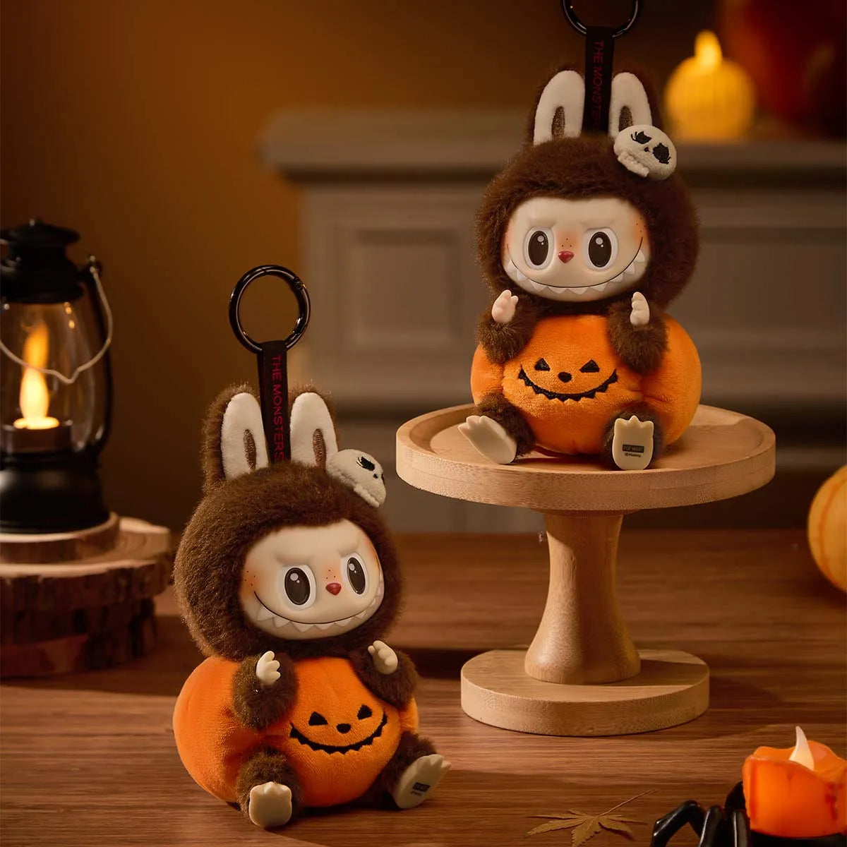 Halloween Pumpkin Labubu plush pendant