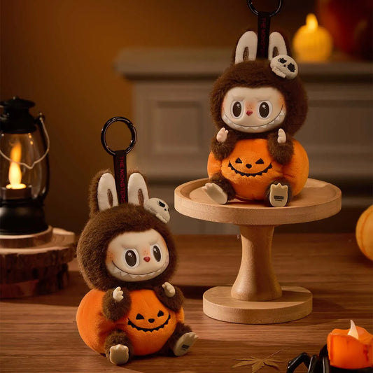 Halloween Pumpkin Labubu plush pendant