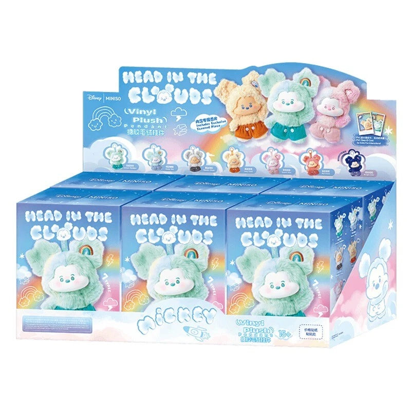 Mickey - Head in the Clouds Plush Pendant