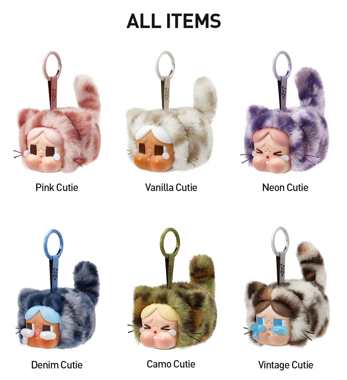 Cry Baby - Wild Cutie Series plush pendant