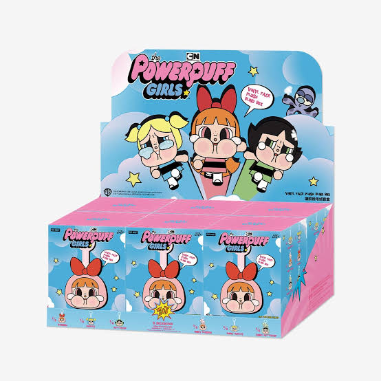 Crybaby Powerpuff Girls plush pendant