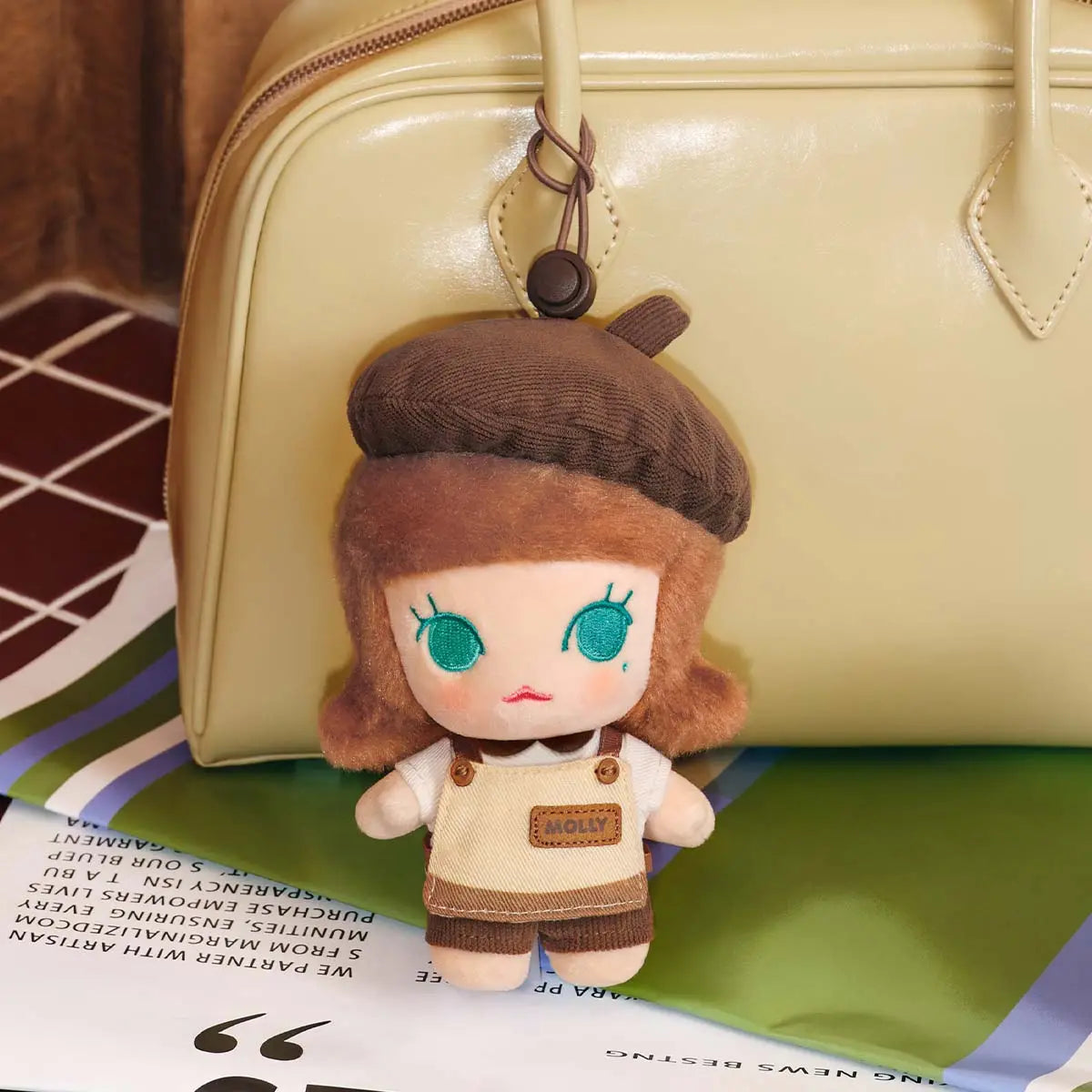 POP Bean Coffee Factory Series plush pendant