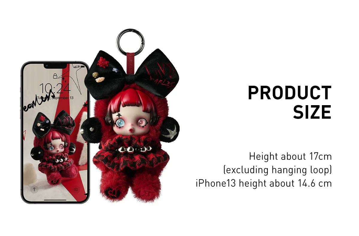 Skullpanda 6khz Plush Pendant