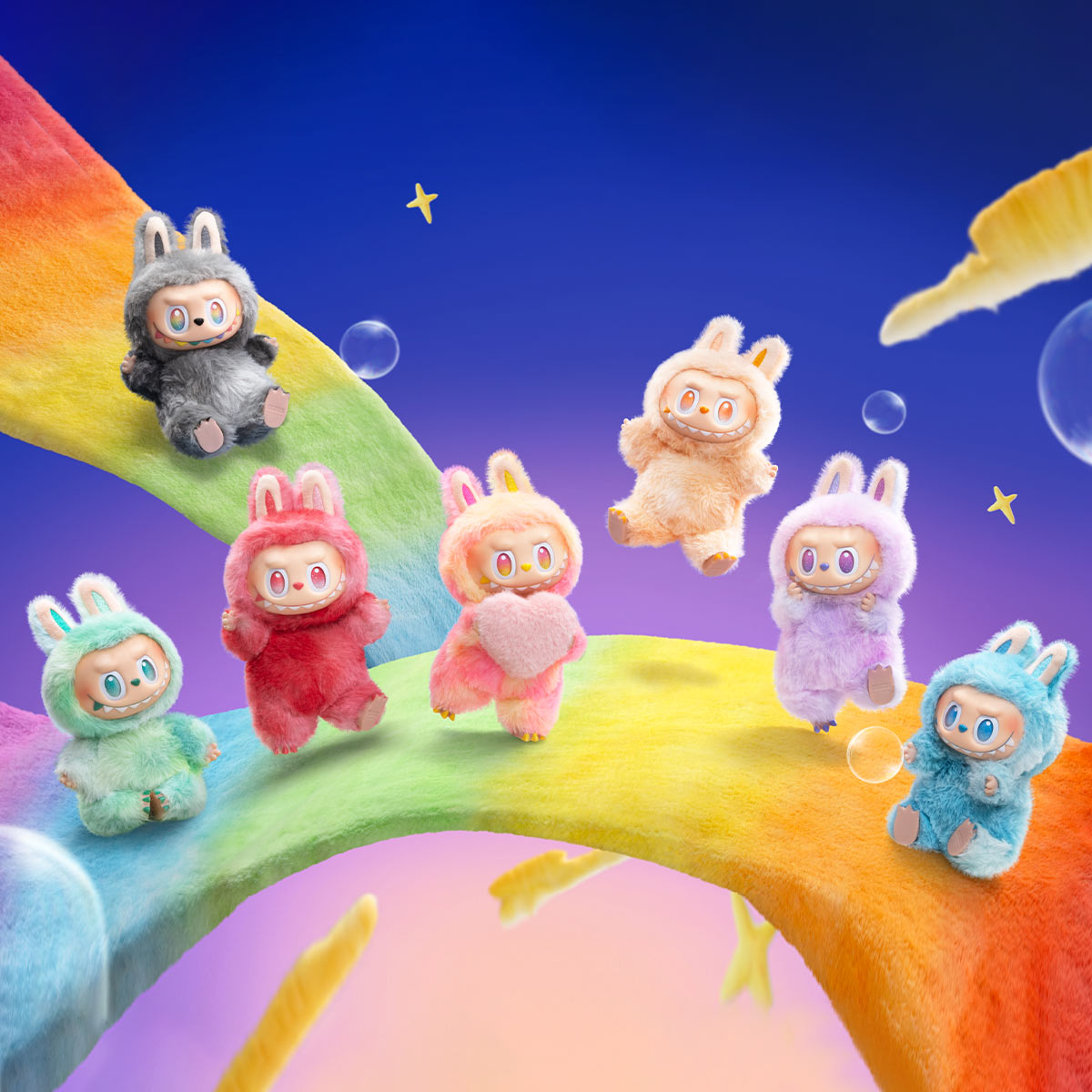 Labubu V3 Plush Pendant