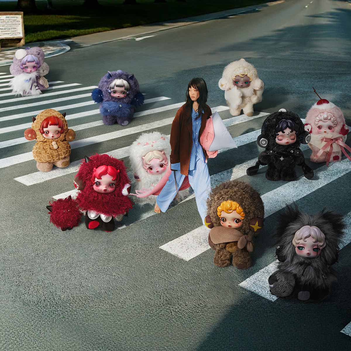 You Found Me Skullpanda Plush Pendant