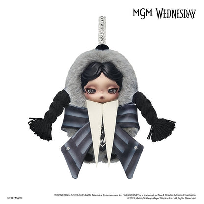 SKULLPANDA x Wednesday Plush pendant