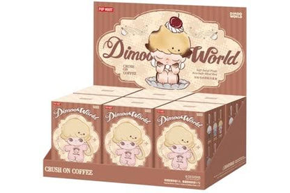 Dimoo Crush on Coffee Series plush pendant